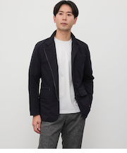 【ストレッチ・防シワ】COOLDOTS ミニリップストップ コンバーチブルアウター