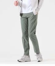 【ストレッチ・ウォッシャブル・吸水速乾・UVカット】ツイル ストレッチパンツ