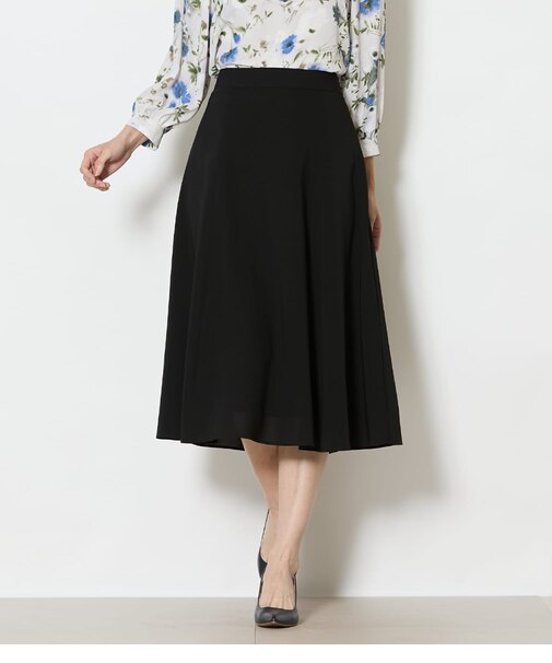 【L】フィネスボイル フレアスカート