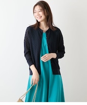 TCホールガーメント(R)  透かし柄カーディガン