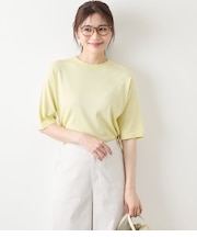 ギザコットンホールガーメント(R) 5分袖プルオーバー