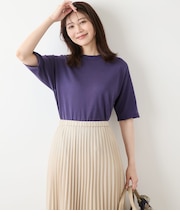 ギザコットンホールガーメント(R) 5分袖プルオーバー