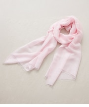 【接触冷感】シルク混無地ストール