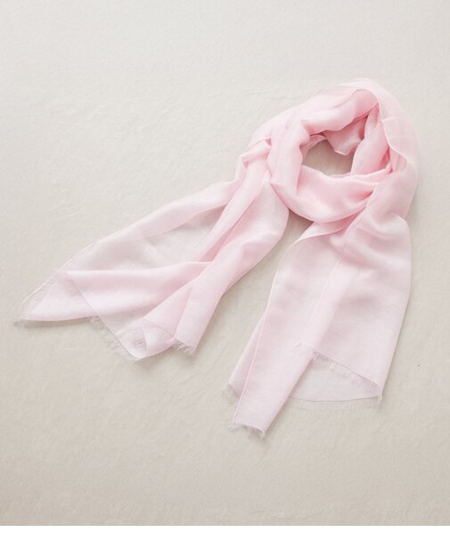 【接触冷感】シルク混無地ストール