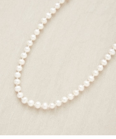 淡水パール×ビーズ ネックレス