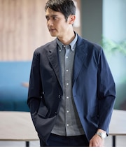 【ストレッチ】Light Weight Nylon モジュラージャケット(セットアップ対応)