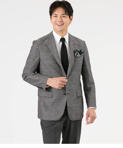 ウォッシャブル・軽量】テックカラミ 2ボタン ジャケット 25SS（S～XL