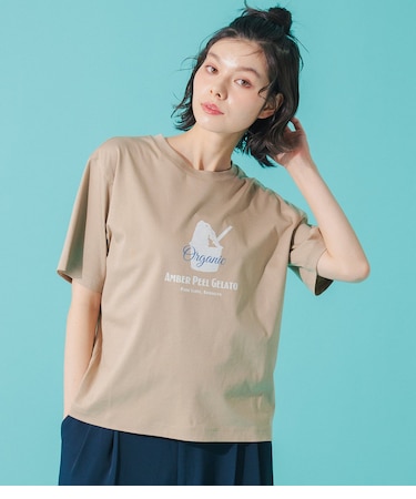 【滑らかな肌触り・着回し】GELATO グラフィックTシャツ