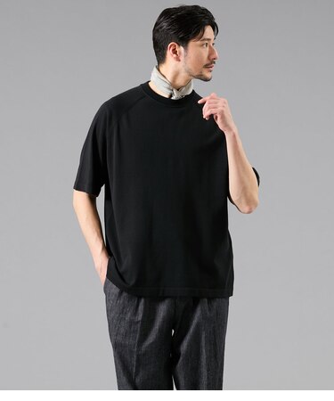 【ウォッシャブル】CHINO ニットTシャツ