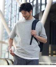 【ウォッシャブル】CHINO ニットTシャツ