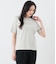 半袖クルーネックロゴTシャツ レディース コットン