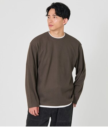 レイヤード長袖Tシャツ