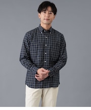 タッターソール 長袖ショートボタンダウンシャツ