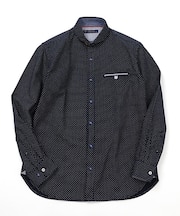 オックスショールカラーシャツ