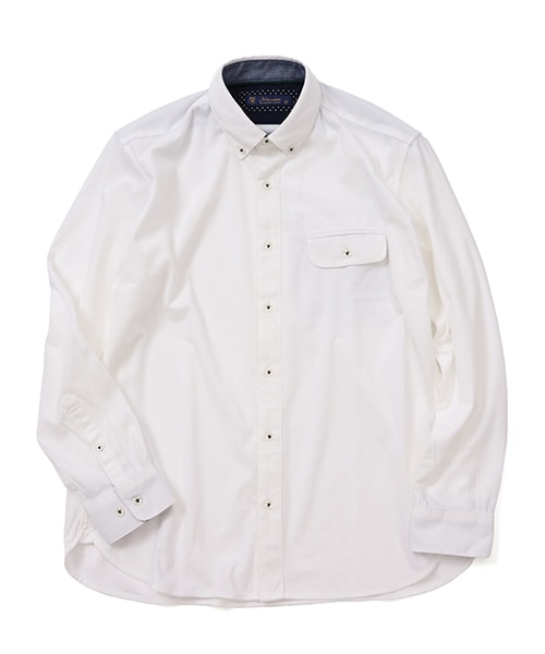 21Wコーデュロイボタンダウンシャツ｜ミツミネのアウトレット通販