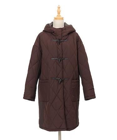 ダッフルキルトアウター