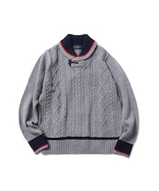 ウォッシャブルトグルショールニット