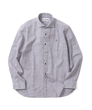 San Galloワイドカラー長袖シャツ