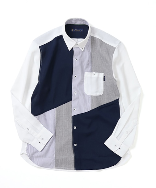 ギミックボタンダウンシャツ