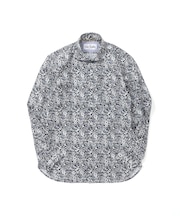 San Gallo総柄プリント長袖シャツ