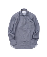 San Gallo総柄プリント長袖シャツ