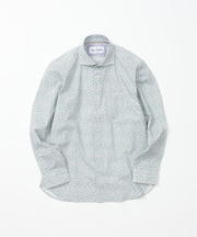 San Gallo総柄プリント長袖シャツ