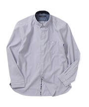 シアサッカーボタンダウンシャツ