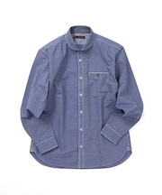 【洗濯機洗い可】オックスショールカラーシャツ