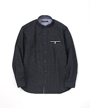 【洗濯機洗い可】オックスショールカラーシャツ