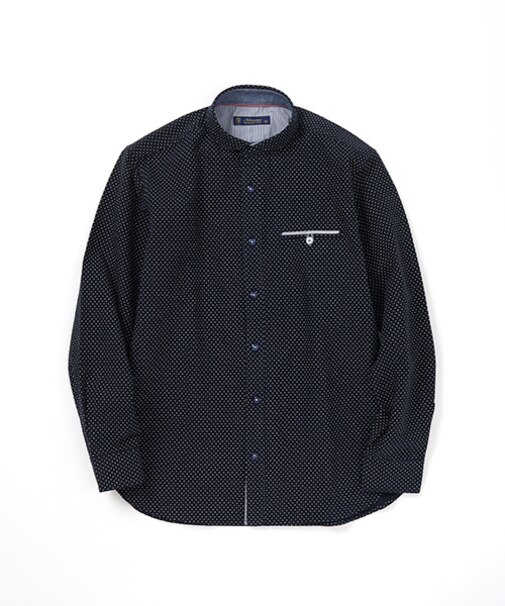 【洗濯機洗い可】オックスショールカラーシャツ