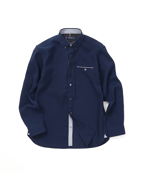 【洗濯機洗い可】テックオックス多色ボタンシャツ