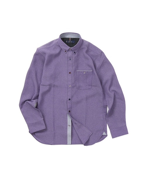 【洗濯機洗い可】テックオックス多色ボタンシャツ