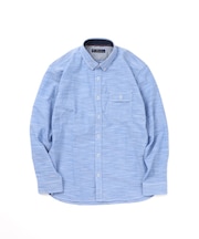 【洗濯機洗い可】スラブオックスボタンダウンシャツ