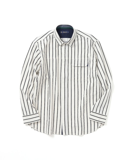 【洗濯機洗い可（弱洗い）】アイレットシャツ1