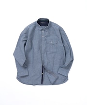 【洗濯機洗い可（弱洗い）】アイレットシャツ2