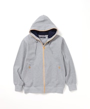 【洗濯機洗い可（弱洗い）】2配色パイピングパーカー