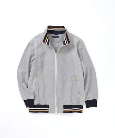 【洗濯機洗い可】ライン入りトラックジャケット1