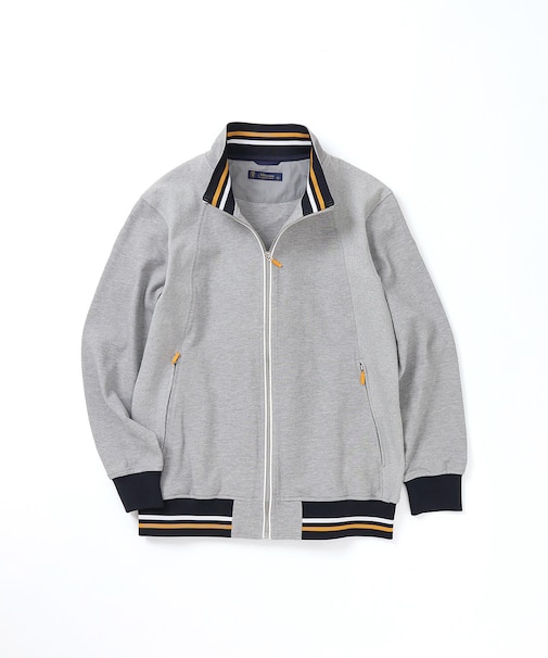 【洗濯機洗い可】ライン入りトラックジャケット1