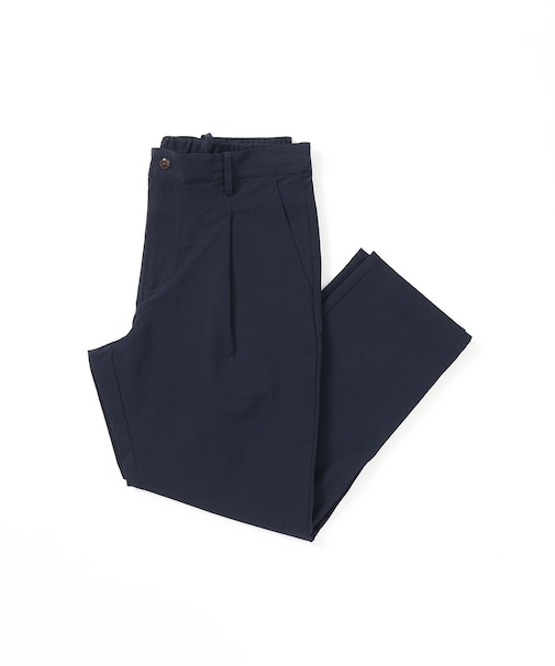 【手洗い可】【セットアップ対応】シアサッカーワンタックパンツ