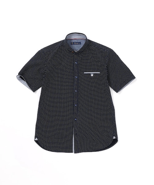 【DK.GREEN】ロンシャン パッチワーク ペイズリー キャンプカラー グランデシャツ BEAUTY&YOUTH UNITED ARROWS - 【DK.GREEN】【XL】ロンシャン パッチ