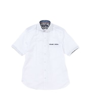 【洗濯機洗い可】スラブオックス 半袖シャツ