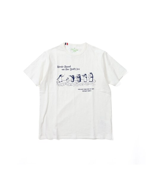 【洗濯機洗い可】ペンギン音楽隊 半袖Tシャツ