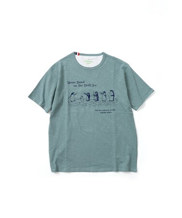 【洗濯機洗い可】ペンギン音楽隊 半袖Tシャツ