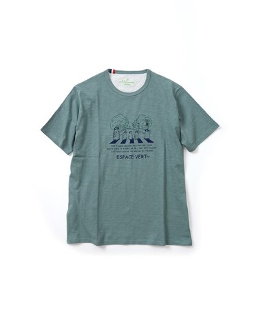 【洗濯機洗い可】ペンギン横断歩道 半袖Tシャツ
