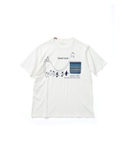 【洗濯機洗い可】ペンギンスケボー ジャガードポケット 半袖Tシャツ