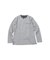 【洗濯機洗い可】ワッフルヘンリーネック長袖Tシャツ