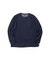 【洗濯機洗い可】ワッフルヘンリーネック長袖Tシャツ