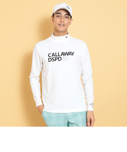 ポリエステルニットピケ長袖モックネックシャツ｜キャロウェイの