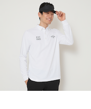 ポリエステルカノコ長袖BDシャツ