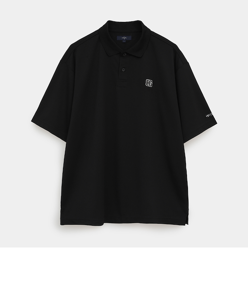 ポリエステルカノコオーバーサイズ半袖ポロシャツ｜キャロウェイ